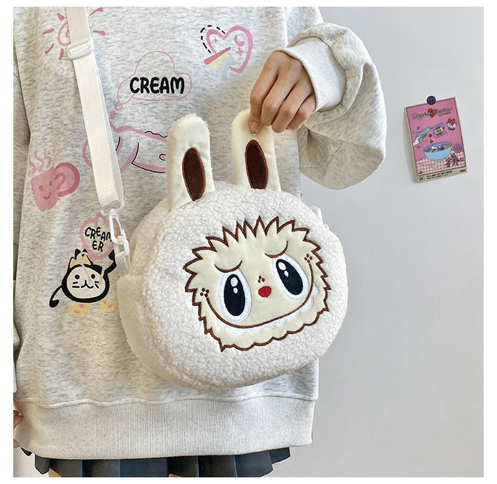 Labubu Cartoon Plush shoulder crossbody Bag