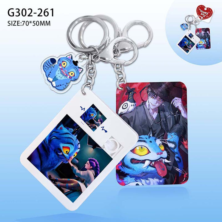 KPop Demon Hunters HUNTR/X Slide Puzzle keychain