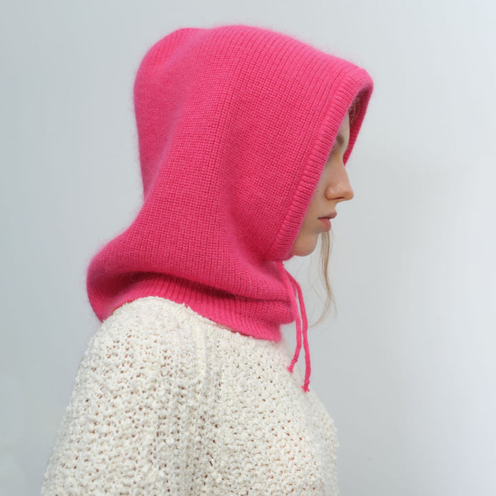 Balaclava knitted hat warm neck warmer