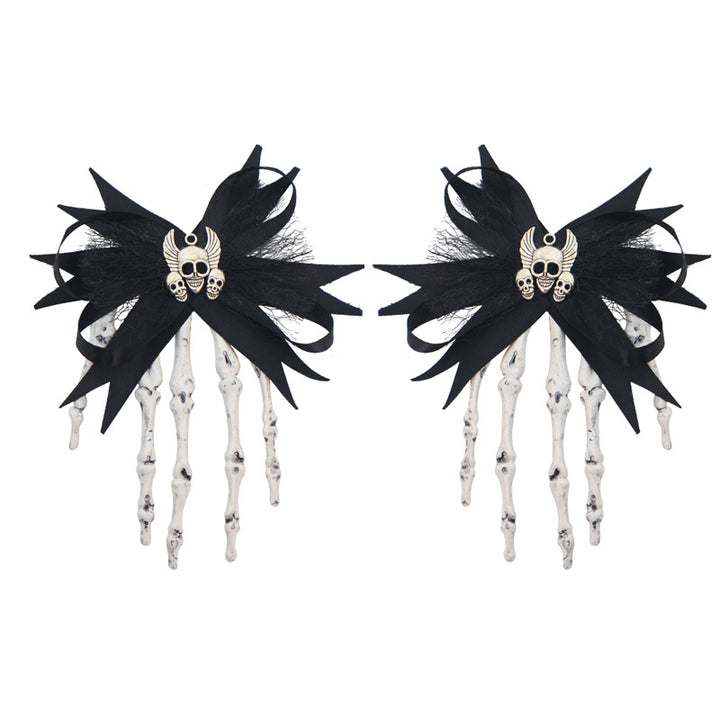 Halloween Skeleton Hand Hair Clip Halloween Party hair accessories