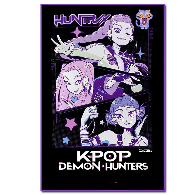 K-pop Demon Hunters Printed posters