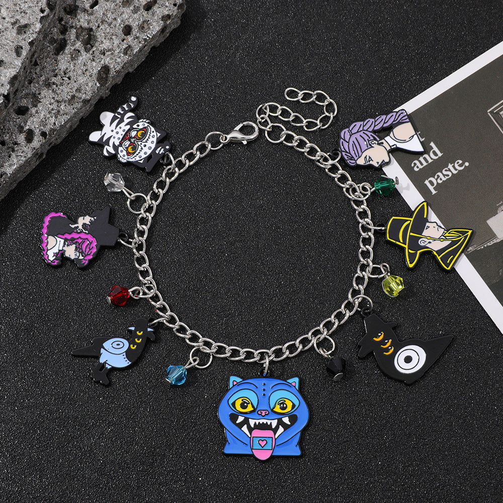 Kpop Demon Hunters beaded alloy bracelet