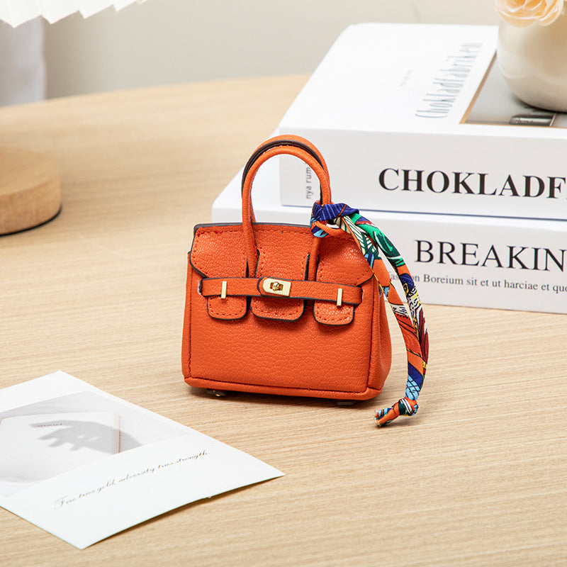 Mini Bag Pendant Creative Leather designer Bag Pendant