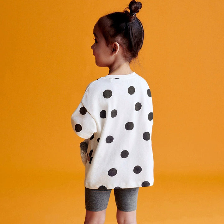 Cute Panda Short Sleeve short set for girls