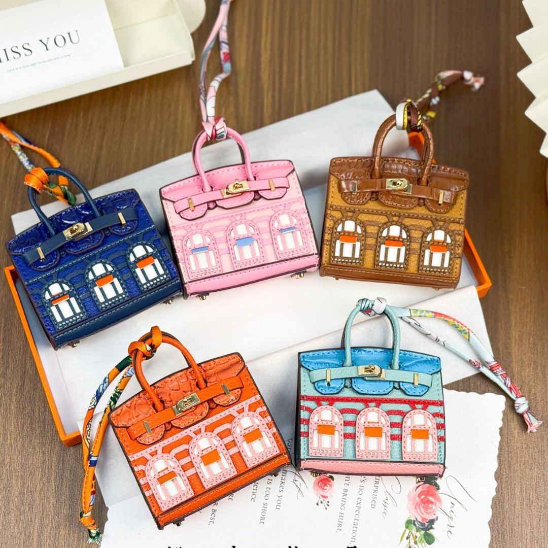 Mini House Bag Charm Mini designer mini Bag Pendant