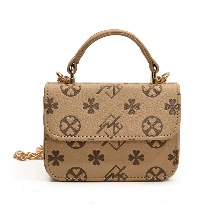 Kids embossed Mini handbag girls crossbody bag