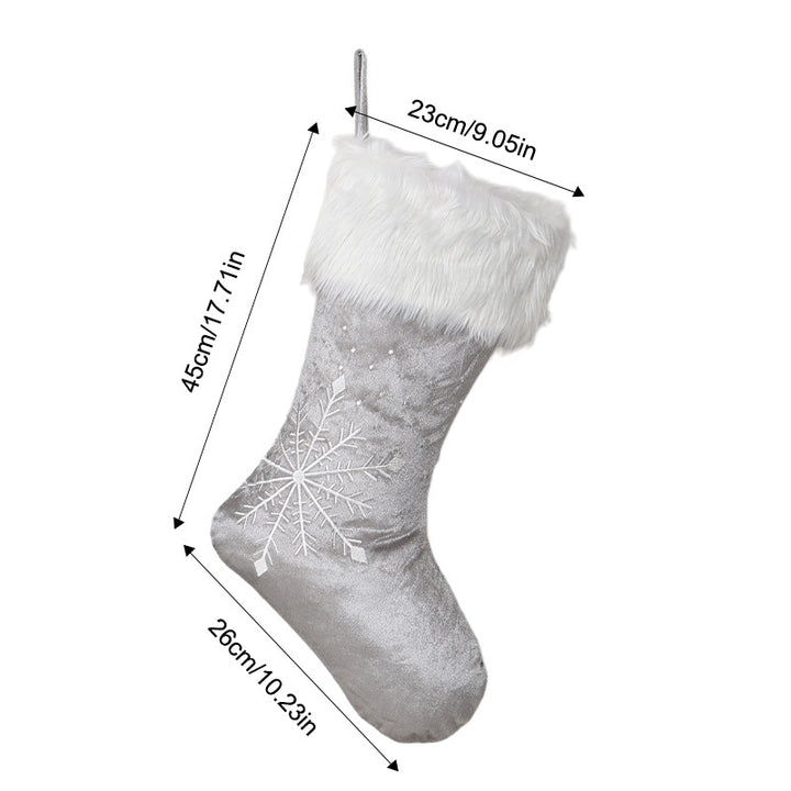2026 Embroidered Christmas Stocking Knitted Family Stocking with Name