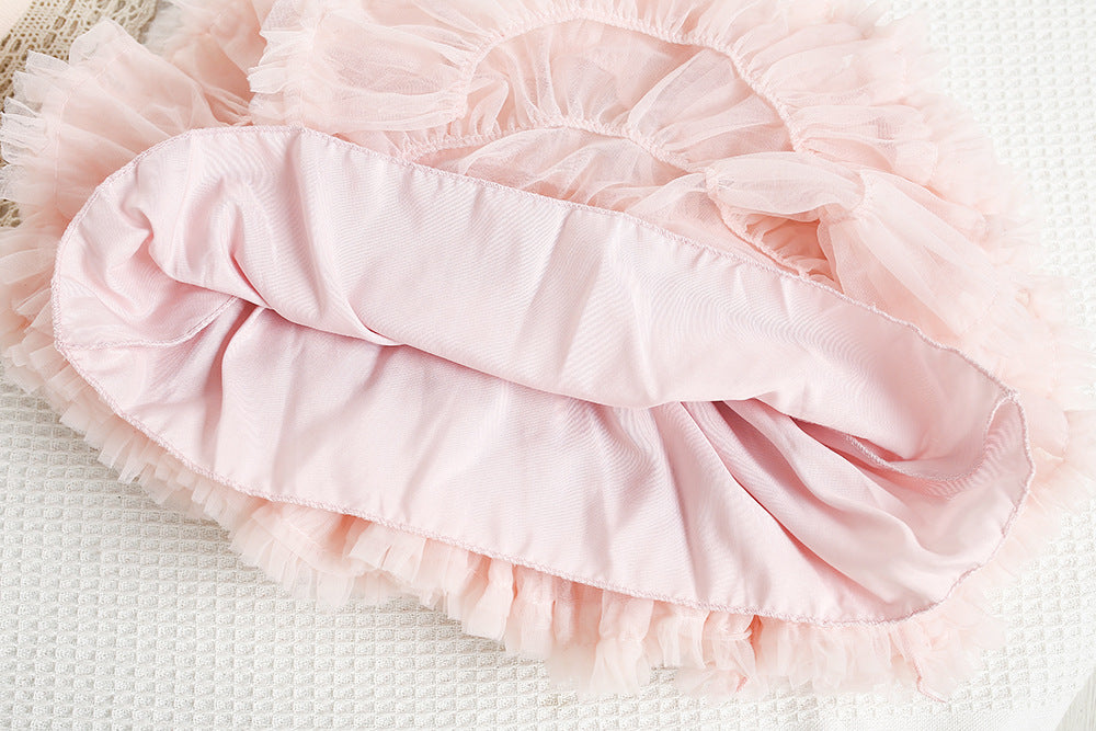 Valentine's sweet bear Jacquard sweater&tutu skirt 2pcs set