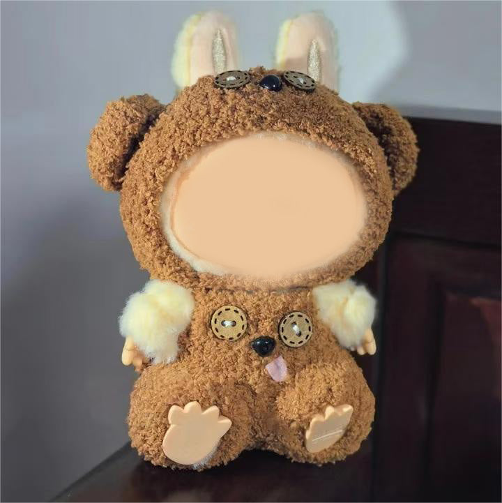 Handmade Crochet Cartoon characters Labubu outfit