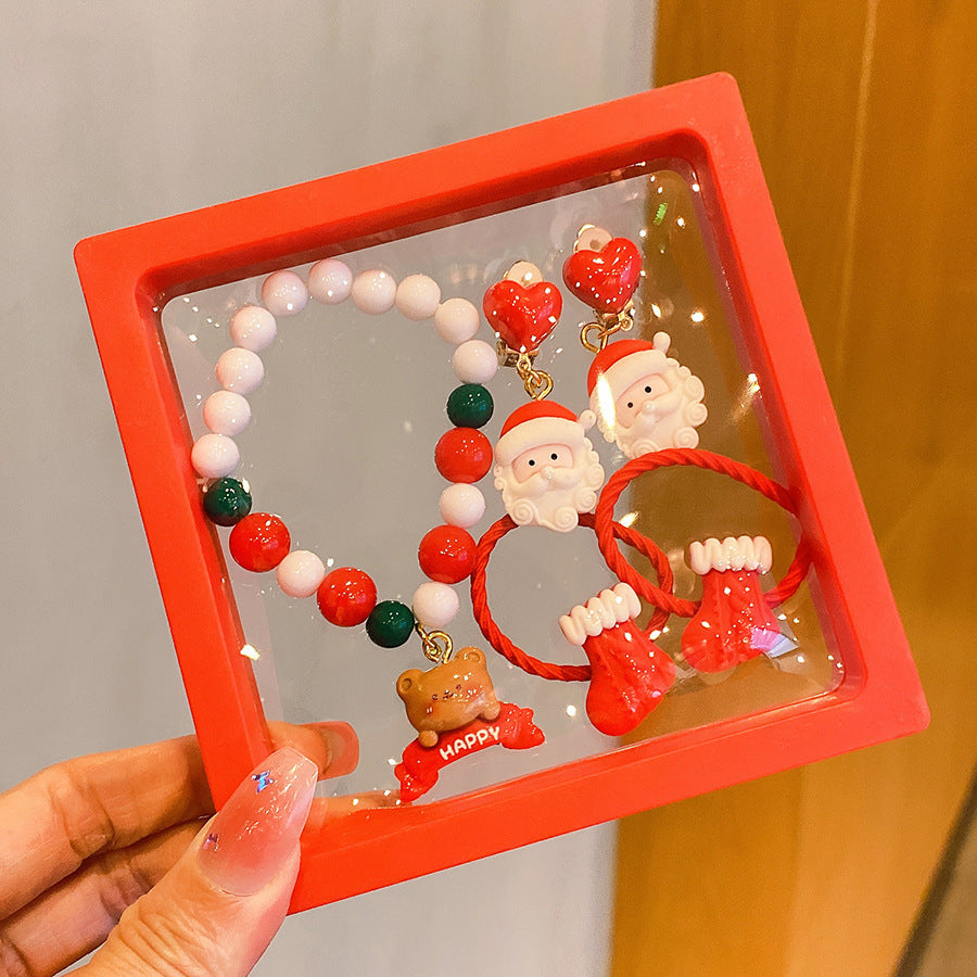 Christmas jewelry accessories 5pcs set-xmas gift