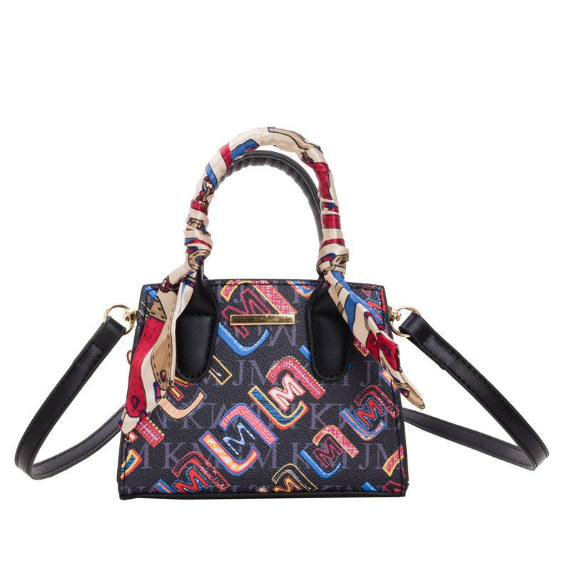 Graffiti Shoulder Bag square handbag