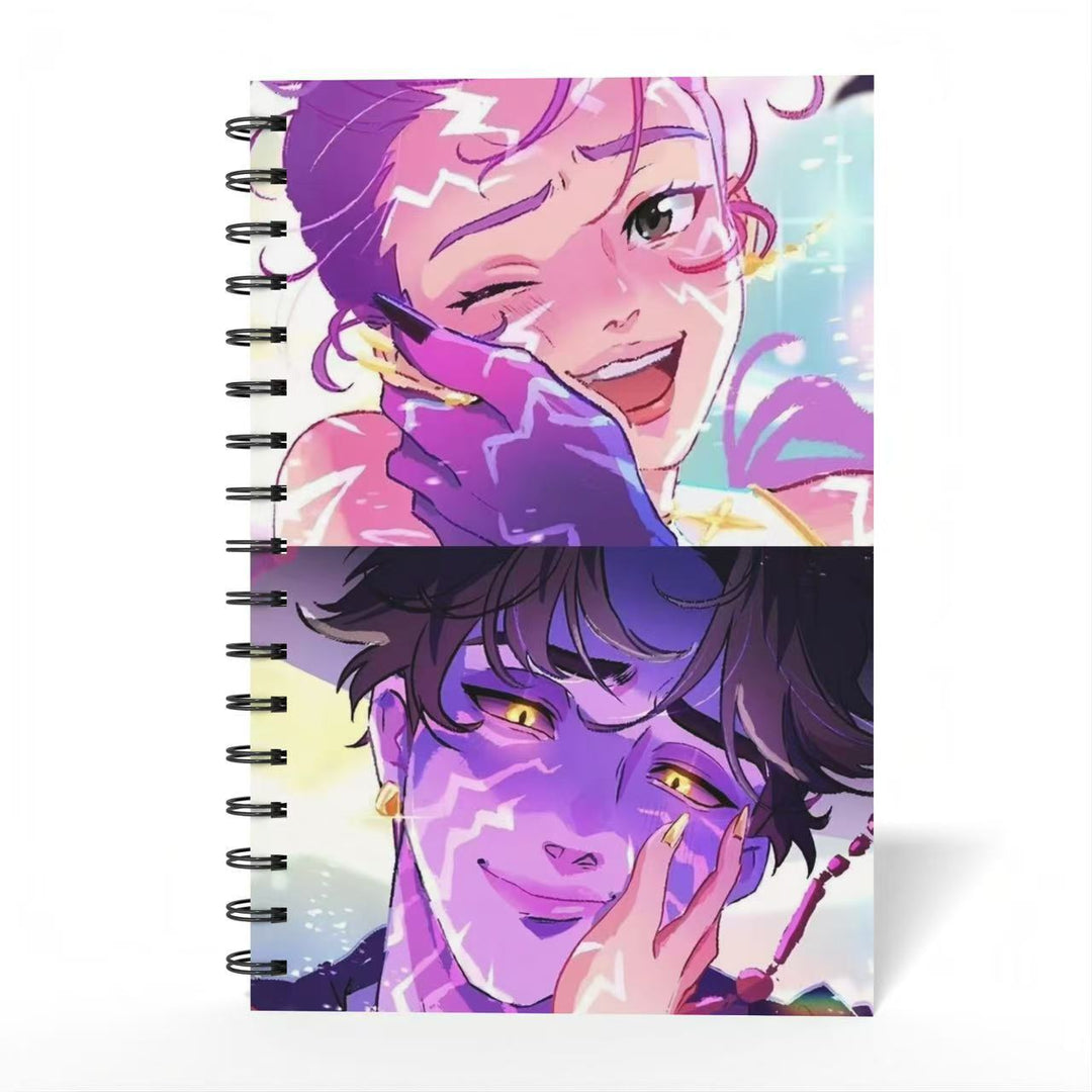 Kpop Demon Hunters coil notebook