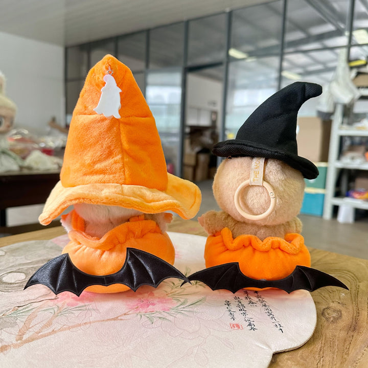 LABUBU Halloween witch hat Pumpkin doll clothes