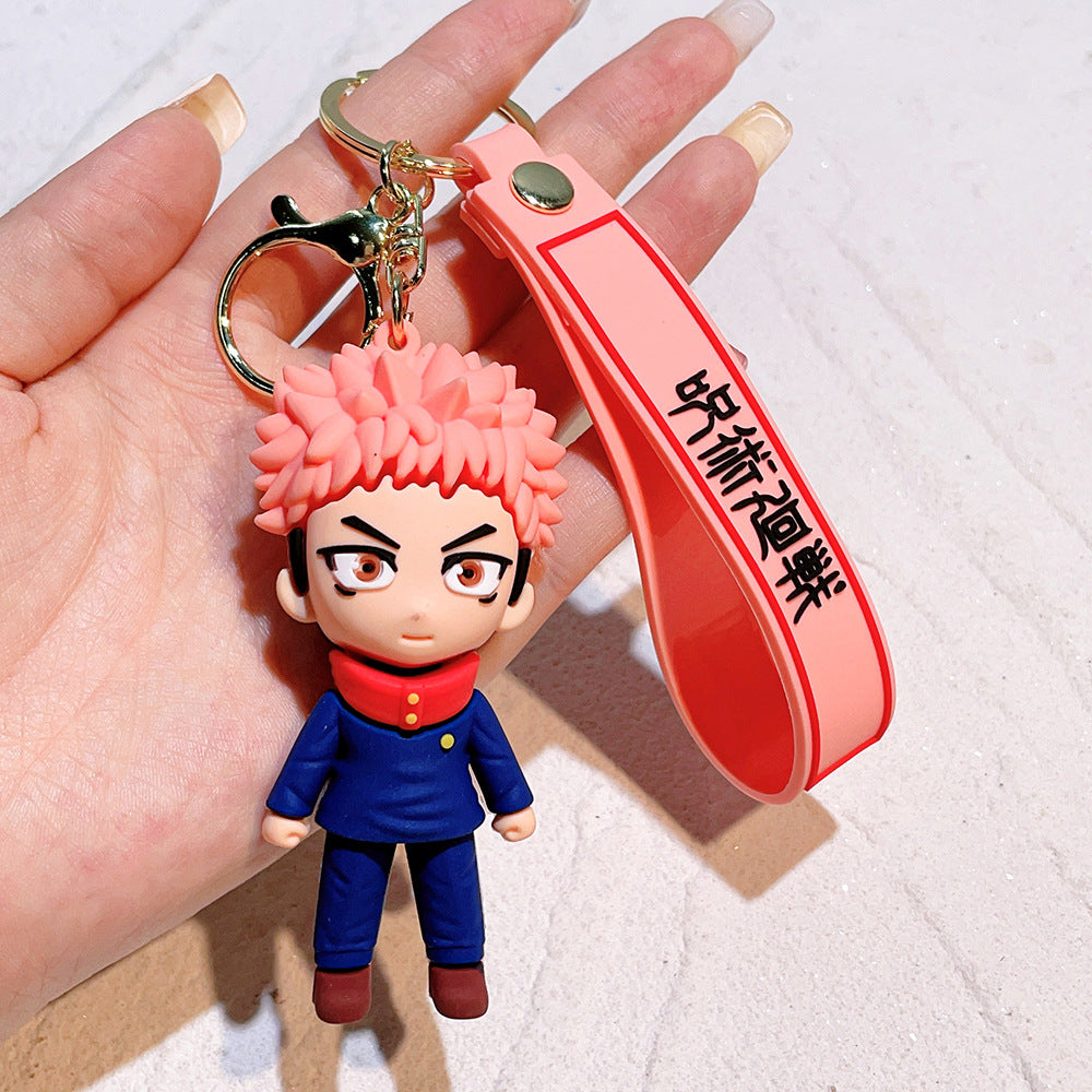 Jujutsu Kaisen character keychain pendant