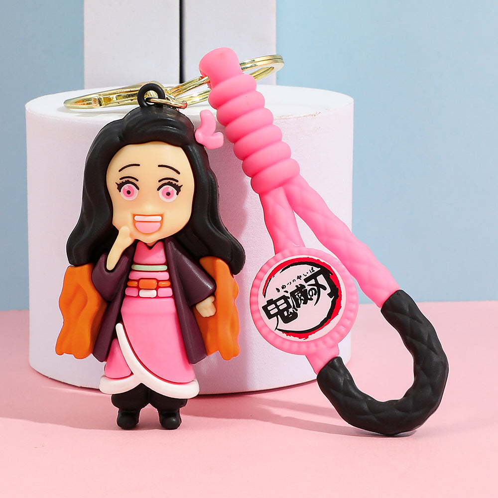Demon Slayer: Kimetsu no Yaiba characters keychain