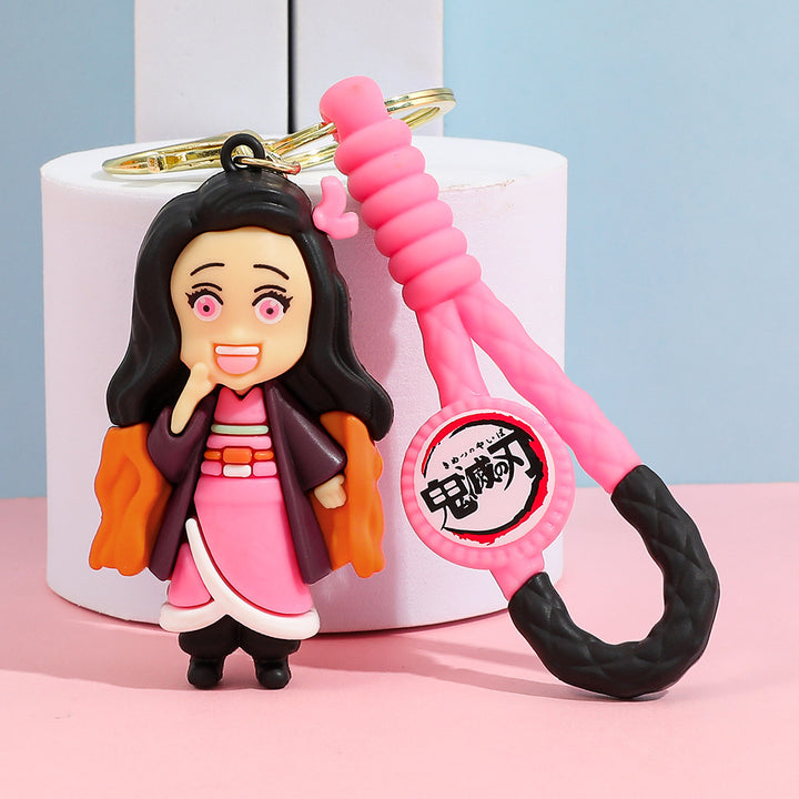 Demon Slayer: Kimetsu no Yaiba characters keychain