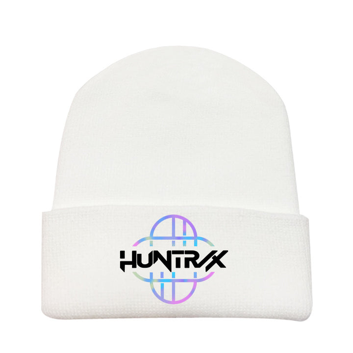 Kpop Demon Hunters knitted beanie hat-white