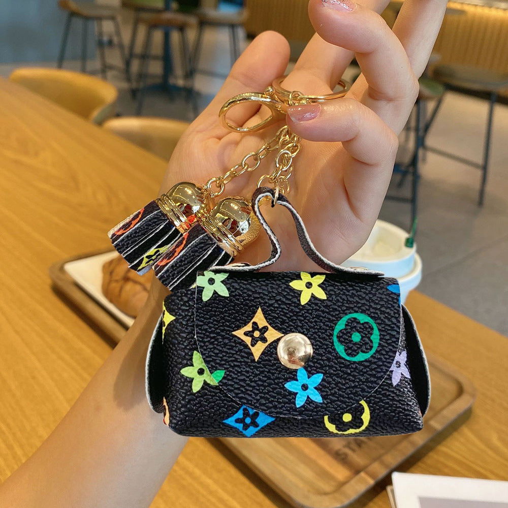 Designer mini Bag keychain coin purse