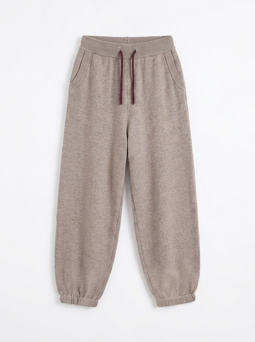 Hooded Knitted Cardigan Casual Trousers Set for Boys and Girls