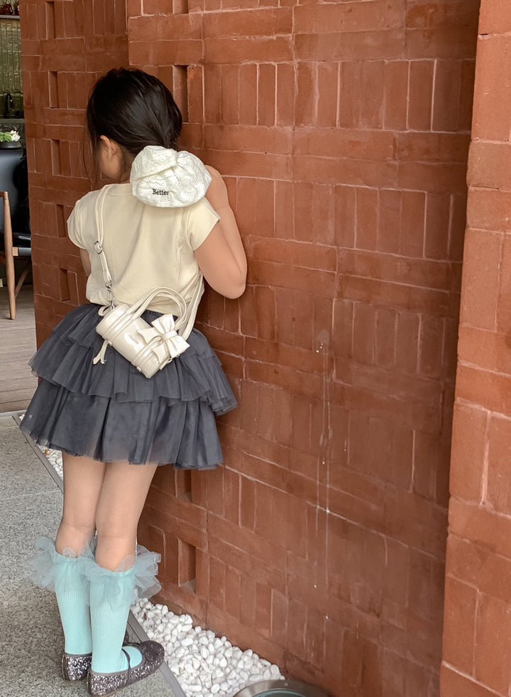 Solid Color Glossy mini Handbag Crossbody Bag