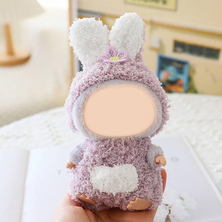 Labubu Furry cute animal clothing dolls Costume clothes