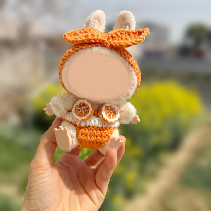 Handmade Crochet fruit Bikini Set for LABUBU