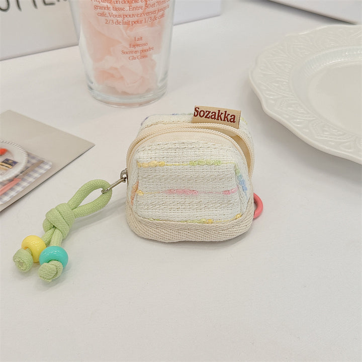 Candy-colored Bluetooth earphone protective case mini purse