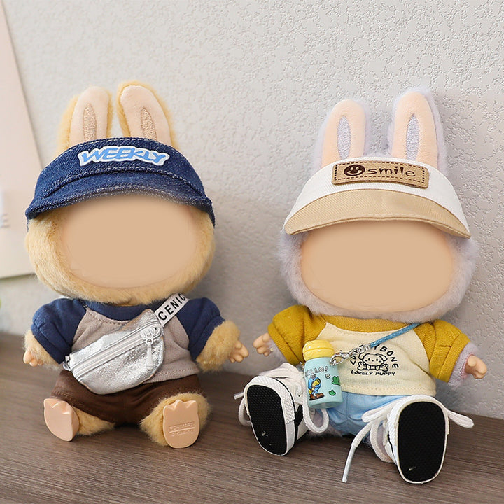 Labubu Sportswear T-shirt&Shorts Set dolls clothes
