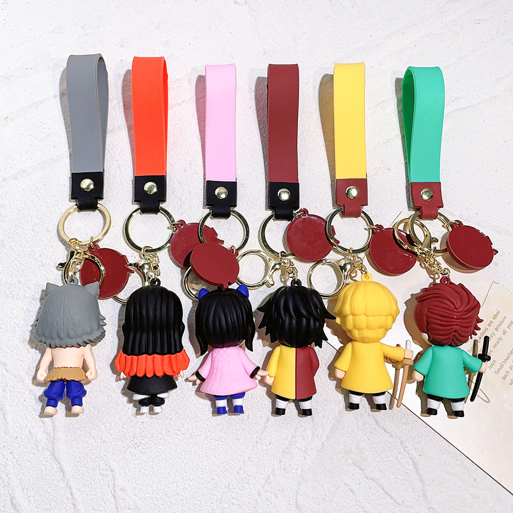 Demon Slayer: Kimetsu no Yaiba characters keychain