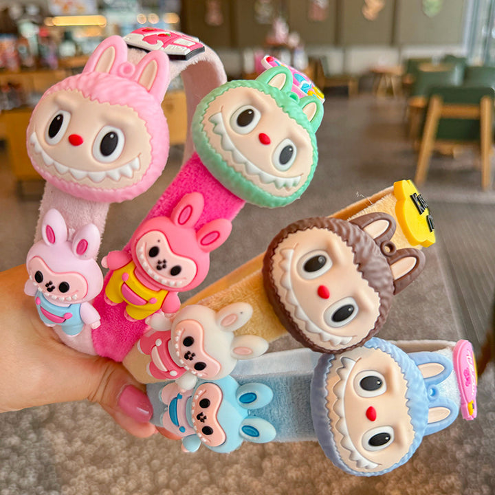 Labubu Monster macaron color funny cute headband