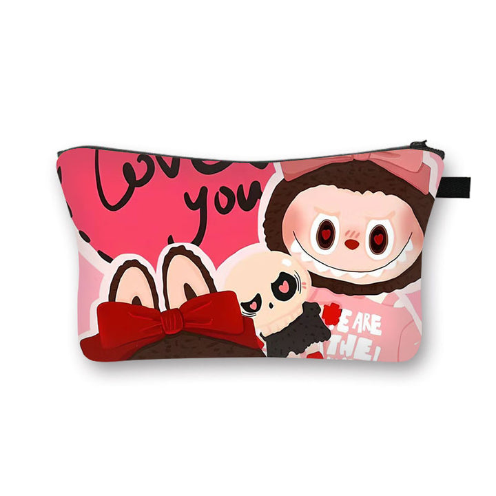 Labubu cosmetic bag portable toiletry bag