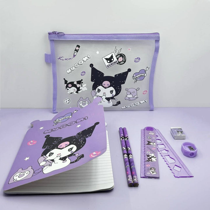 Cute sanrio inspired Student stationery set