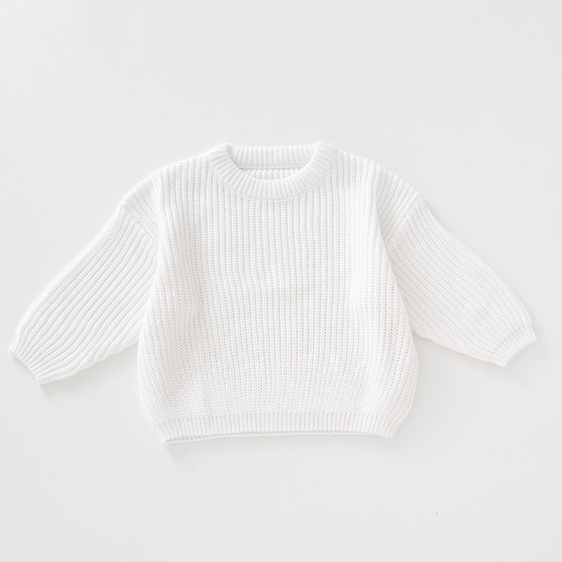 Hand Embroidered Personalized Name Baby Kids Sweater