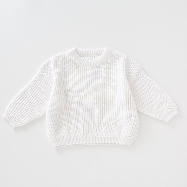Hand Embroidered Personalized Name Baby Kids Sweater