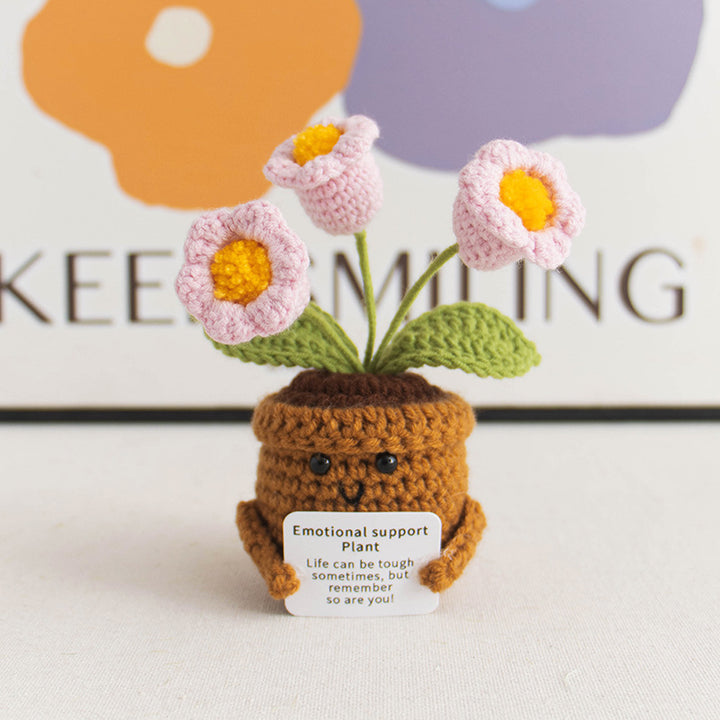 Handmade crochet Lily of the valley flower ornaments
