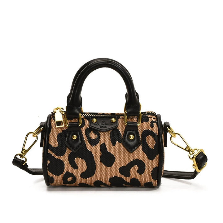 Bear print mini pillow bag girls shoulder bag