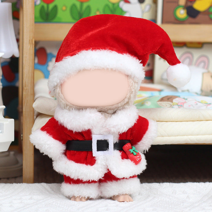 Labubu Christmas themed clothes holiday costume