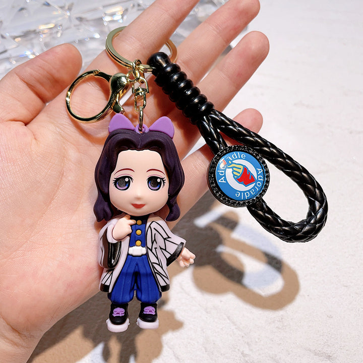 Demon Slayer: Kimetsu no Yaiba characters dress-up keychain