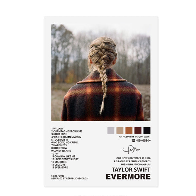 Taylor Swift album cover poster Swiftie gifts
