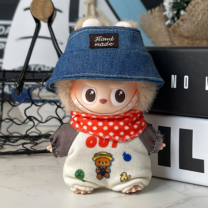 Handmade cute mini dolls clothes for 10cm dolls