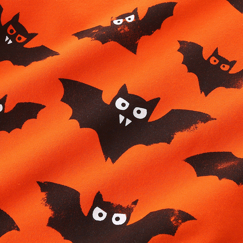Halloween bat all-over printed sweatshirt for boys