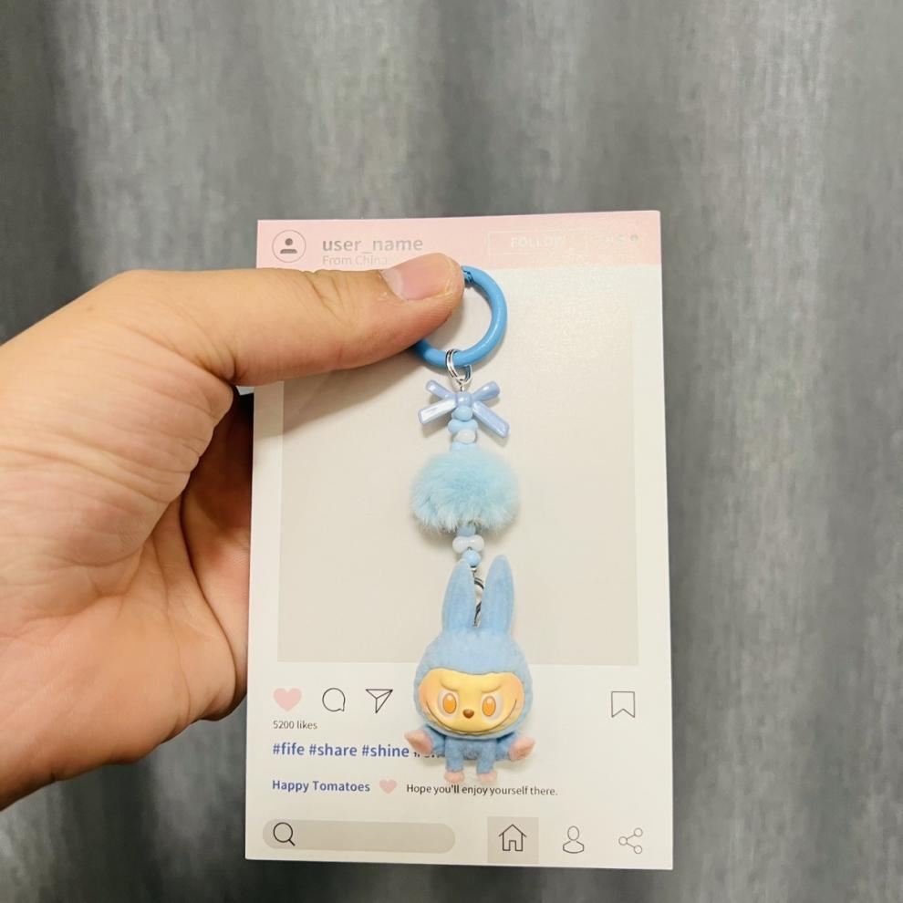 LABUBU Lazy Yoga Series Keychain Blind Box