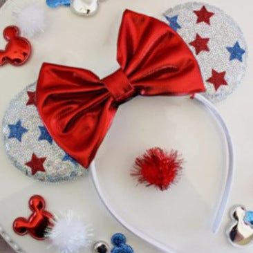 American Star National Flag Mickey Headband for 4th of July
