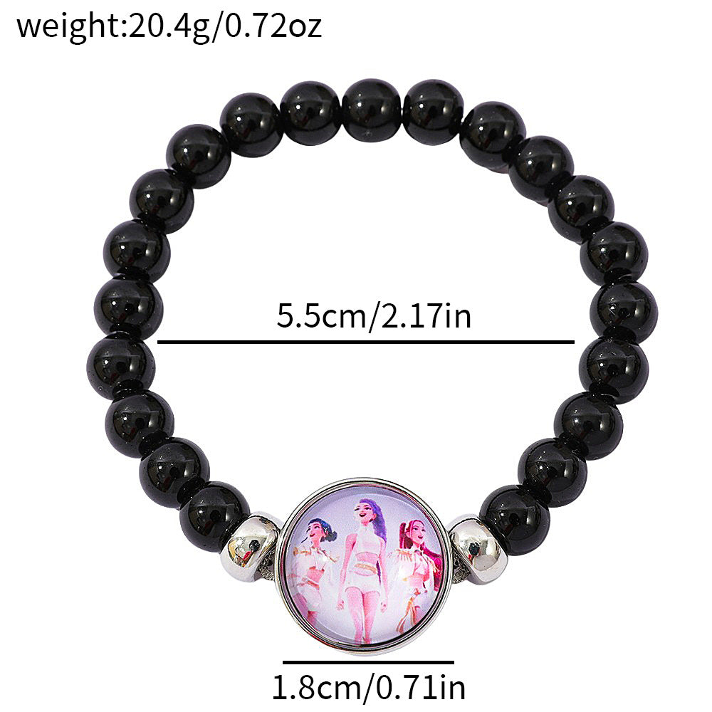 Kpop Demon Hunters beaded bracelet