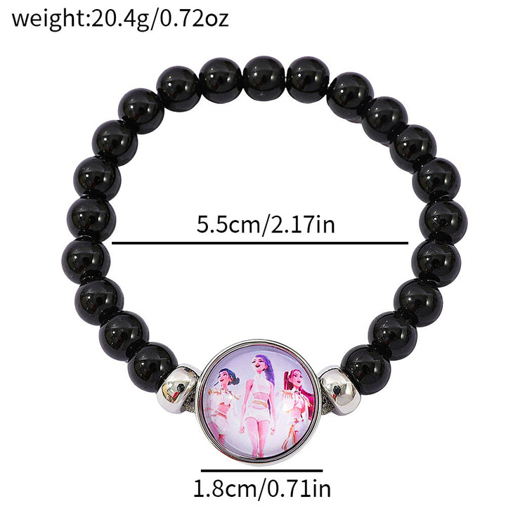 Kpop Demon Hunters beaded bracelet