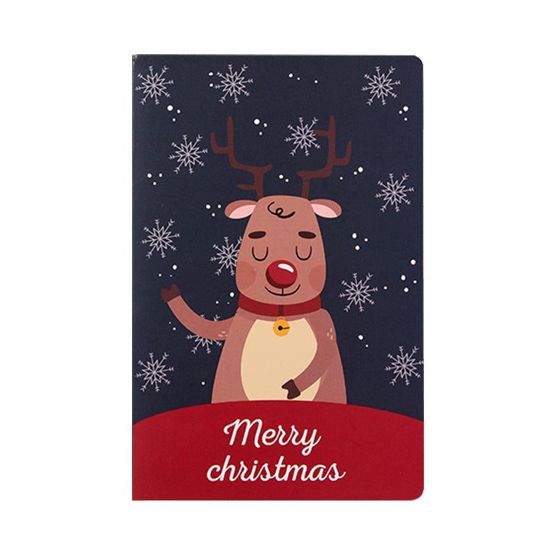 6pcs 3D Christmas Greeting Cards Pop-Up Greeting Cards