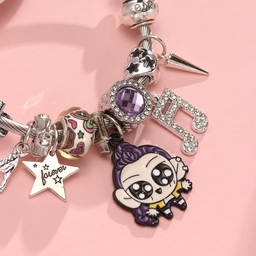 KPOP demon hunters Rumi Mira Zoey beaded bracelet