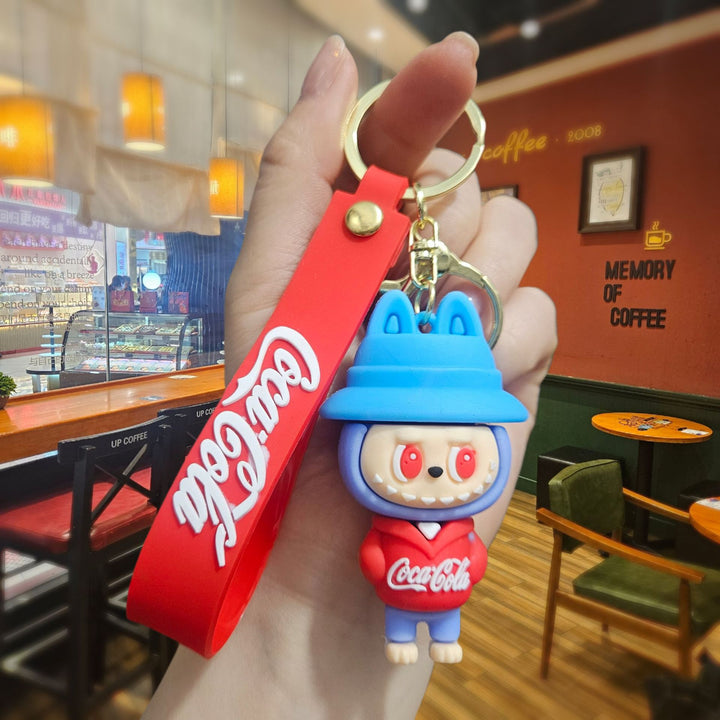 Labubu cola Keychain Bag Pendant
