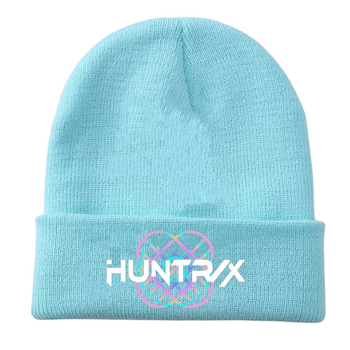 Kpop Demon Hunters knitted beanie hat-blue