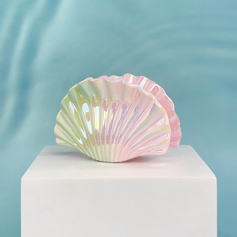 Gradient shell hair clip holiday style hair accessories